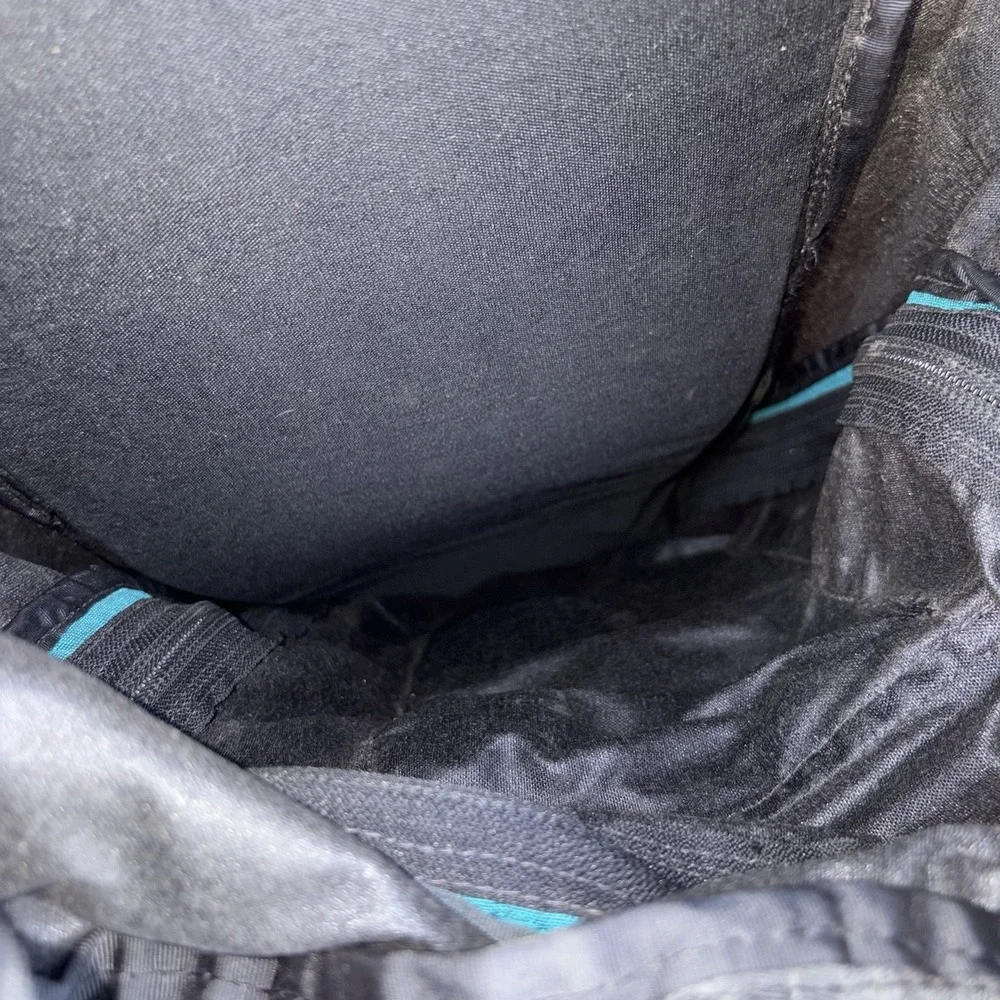 Vtg Mountainsmith Backpacking Pack Black Teal Heritage Internal‎ Aluminum Frame